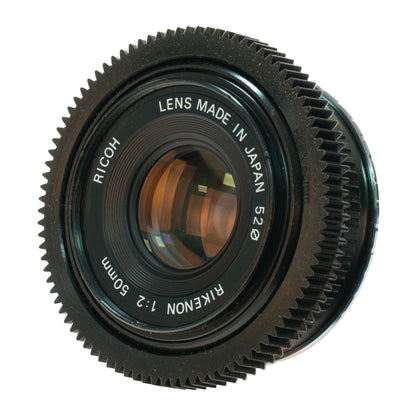 Ricoh Rikenon 50mm F2 Cine Mod Portrait Prime w/ Anamorphic Bokeh | Canon EF! - TerPhoto Store