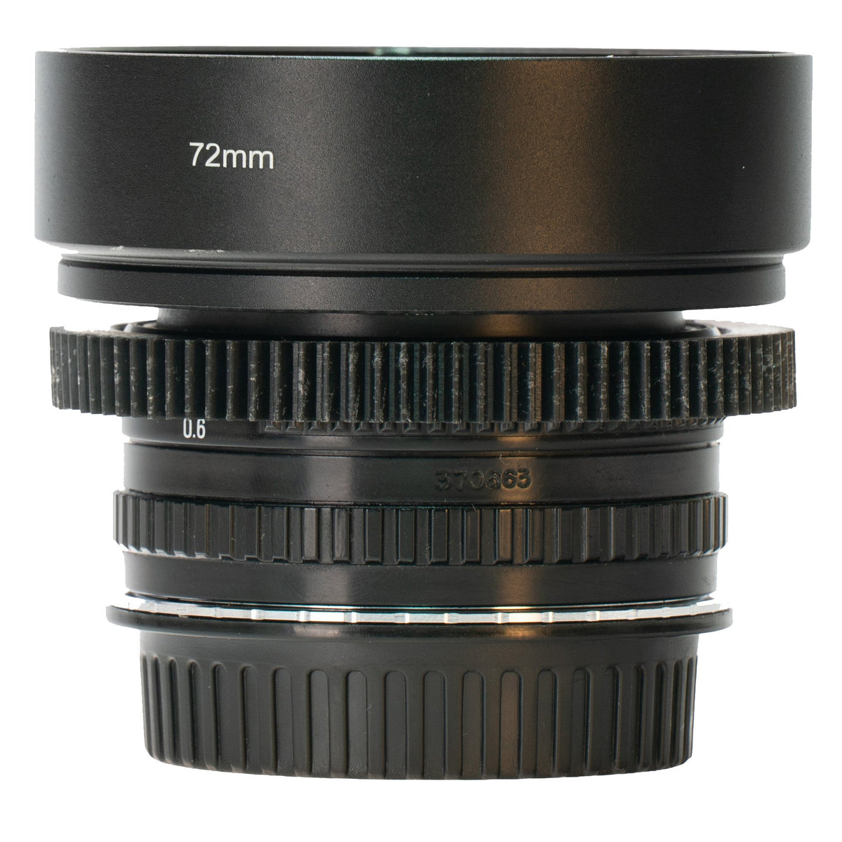 Ricoh Rikenon 50mm F2 Cine Mod Prime w/ Blue Anamorphic Bokeh & Flare | Canon EF - TerPhoto Store