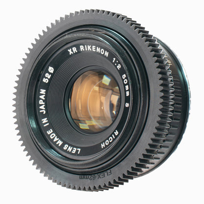 RIcoh XR Rikenon 50mm F2 S Cine Mod Prime Portrait Lens | Canon EF Mount! - TerPhoto Store