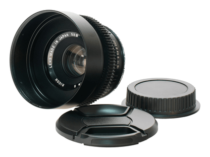 Ricoh XR Rikenon 50mm F2 S Cine Mod Prime Portrait Lens | Canon EF! - TerPhoto Store