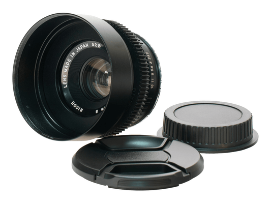 Ricoh XR Rikenon 50mm F2 S Cine Mod Prime Portrait Lens | Canon EF! - TerPhoto Store