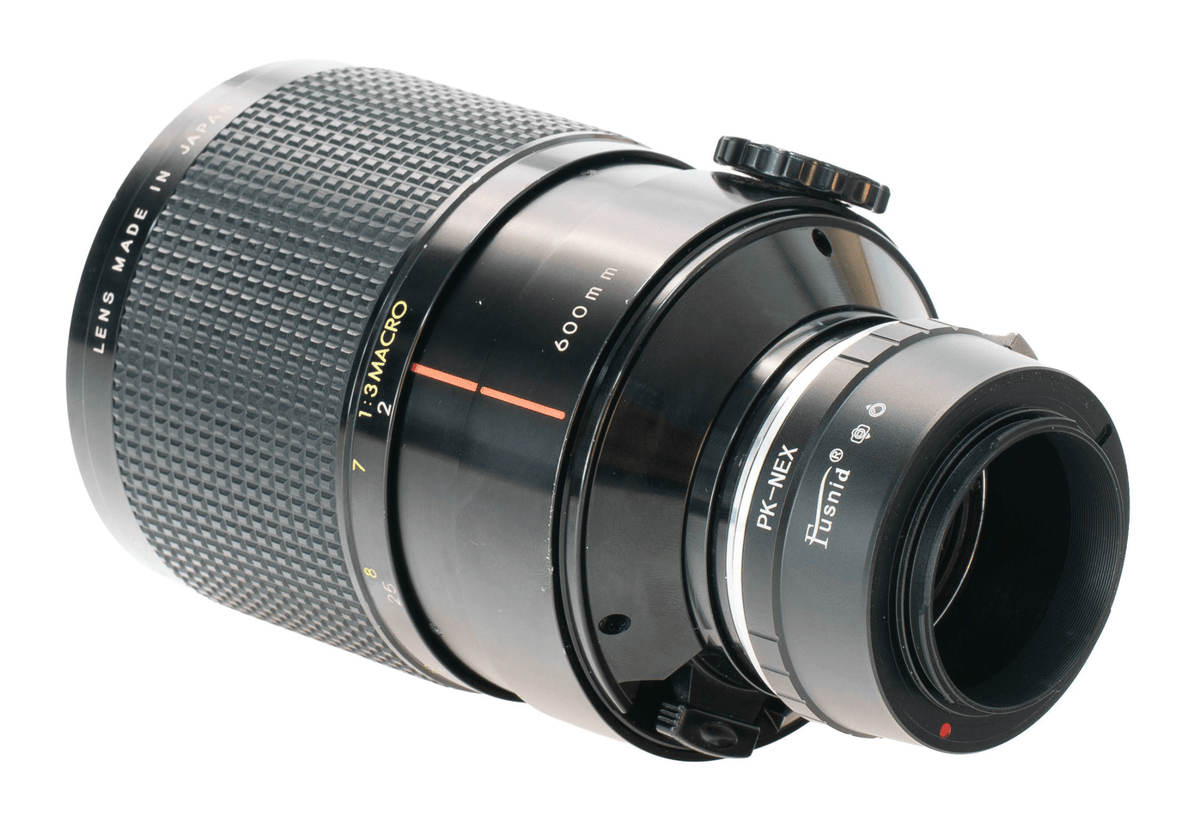 Ricoh XR Rikenon Reflex 600mm F8 Macro Prime Telephoto Lens | Sony E-mount! - TerPhoto Store