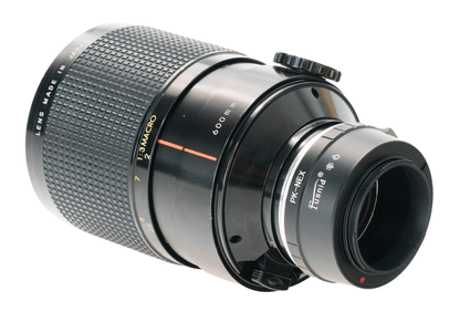 Ricoh XR Rikenon Reflex 600mm F8 Macro Prime Telephoto Lens | Sony E-mount! - TerPhoto Store