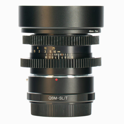 Rollei HFT Planar 50mm F1.8 SL Vintage Cine Mod Prime Portrait Lens | Leica L! - TerPhoto Store