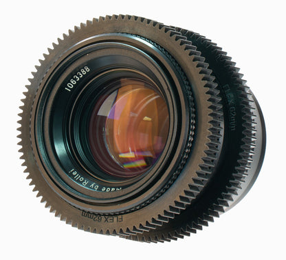 Rollei HFT Planar 50mm F1.8 Vintage Cine Mod Prime Portrait Lens | Fujifilm X - TerPhoto Store