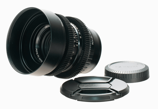 Rollei HFT Planar 50mm F1.8 Vintage Cine Mod Prime Portrait Lens | Fujifilm X - TerPhoto Store