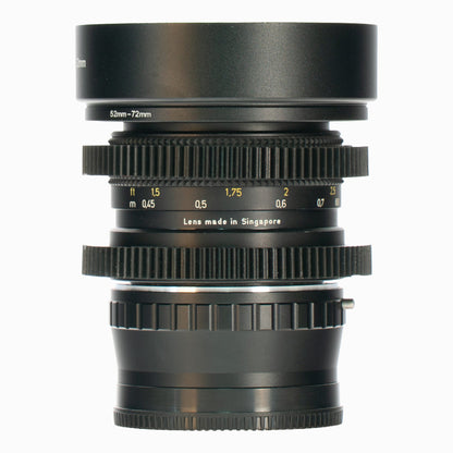 Rollei - HFT Planar 50mm F1.8 Vintage Cine Mod Prime Portrait Lens | Sony E - mount! - TerPhoto Store