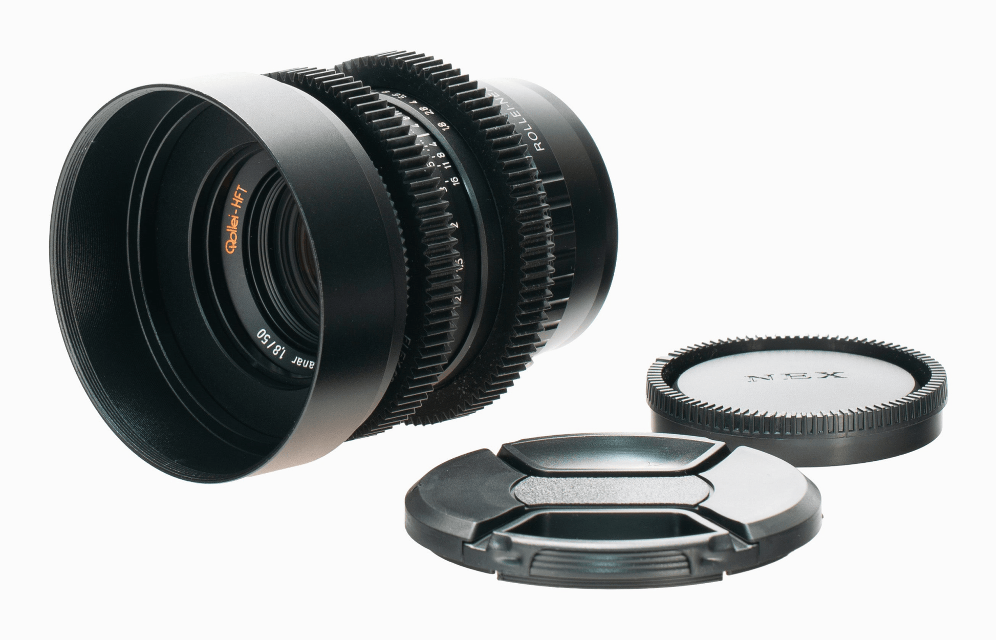 Rollei - HFT Planar 50mm F1.8 Vintage Cine Mod Prime Portrait Lens | Sony E - mount! - TerPhoto Store