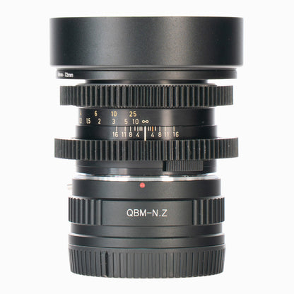 Rollei Planar 50mm F1.8 SL Vintage Cine Mod Prime Portrait Lens | Nikon Z! - TerPhoto Store