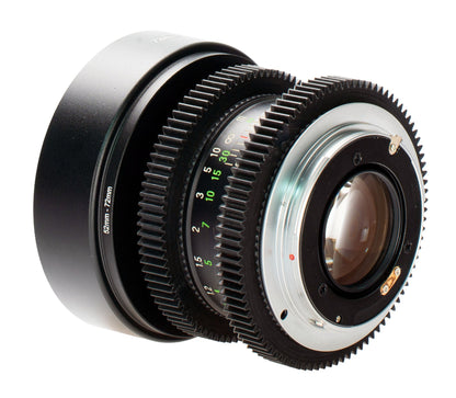 Rollei Rolleinar - MC 55mm F1.4 Cine Mod Vintage Prime Portrait Lens | Canon EF! - TerPhoto Store