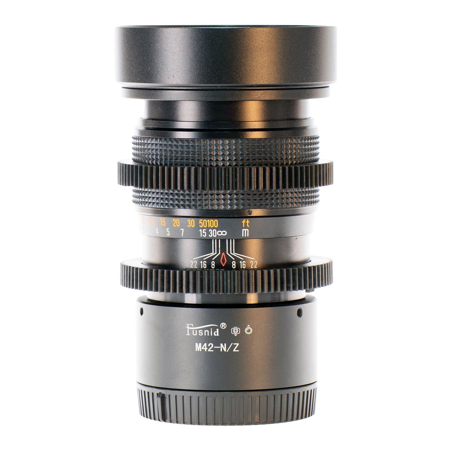 Rosley Auto 135mm F2.8 Cine Mod w/ Orange Anamorphic Bokeh & Flare | Nikon Z! - TerPhoto Store