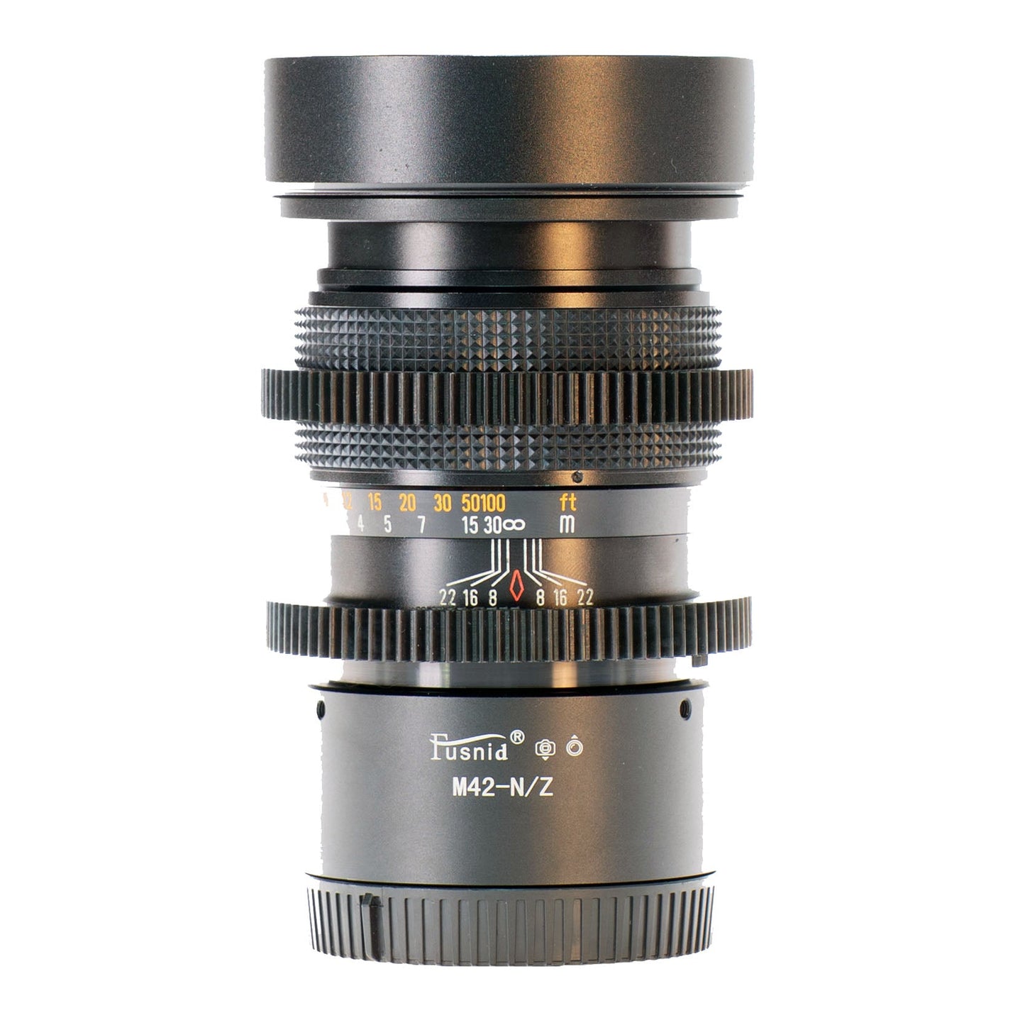 Rosley Auto 135mm F2.8 Cine Mod w/ Orange Anamorphic Bokeh & Flare | Nikon Z! - TerPhoto Store