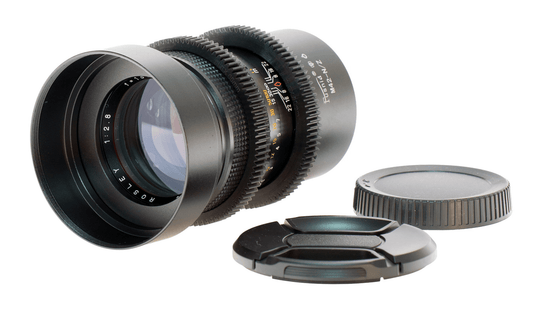 Rosley Auto 135mm F2.8 Cine Mod w/ Orange Anamorphic Bokeh & Flare | Nikon Z! - TerPhoto Store