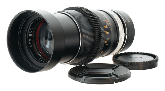 Samigon Telephoto 200mm F3.5 w/ Red Anamorphic Bokeh & Flare | Sony E-mount! - TerPhoto Store