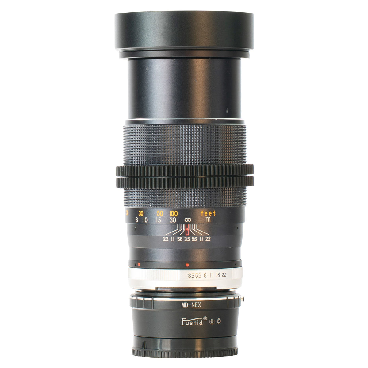 Samigon Telephoto 200mm F3.5 w/ Red Anamorphic Bokeh & Flare | Sony E-mount! - TerPhoto Store