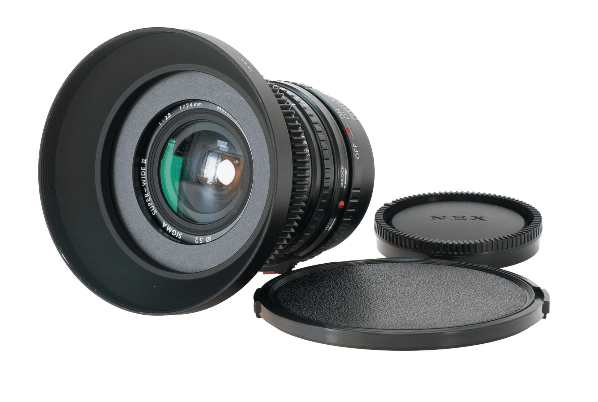 Sigma Super-Wide II Multi-Coated 24mm F2.8 Cine Mod Prime Lens | Sony E-mount! - TerPhoto Store