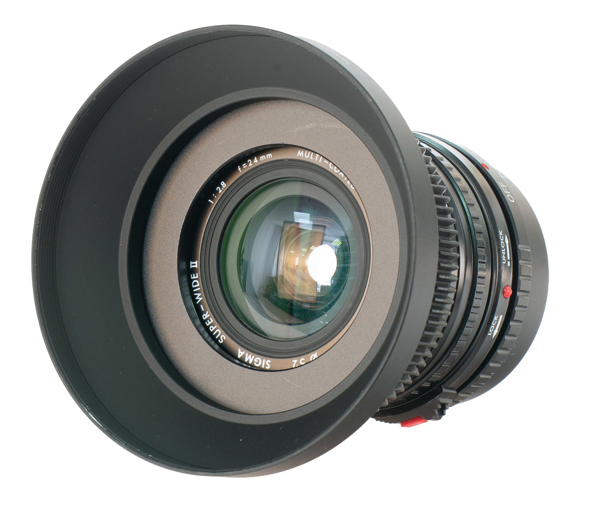 Sigma Super-Wide II Multi-Coated 24mm F2.8 Cine Mod Prime Lens | Sony E-mount! - TerPhoto Store