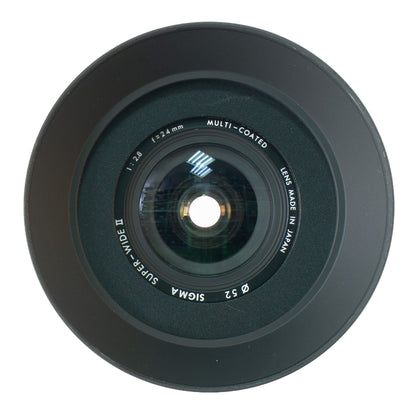 Sigma Super-Wide II Multi-Coated 24mm F2.8 Cine Mod Prime Lens | Sony E-mount! - TerPhoto Store
