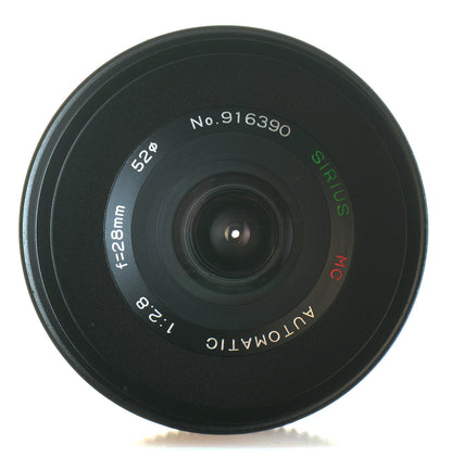 Sirius MC Automatic 28mm F2.8 Macro Cine Mod Wide - Angle Prime Lens | M4/3 Mount! - TerPhoto Store