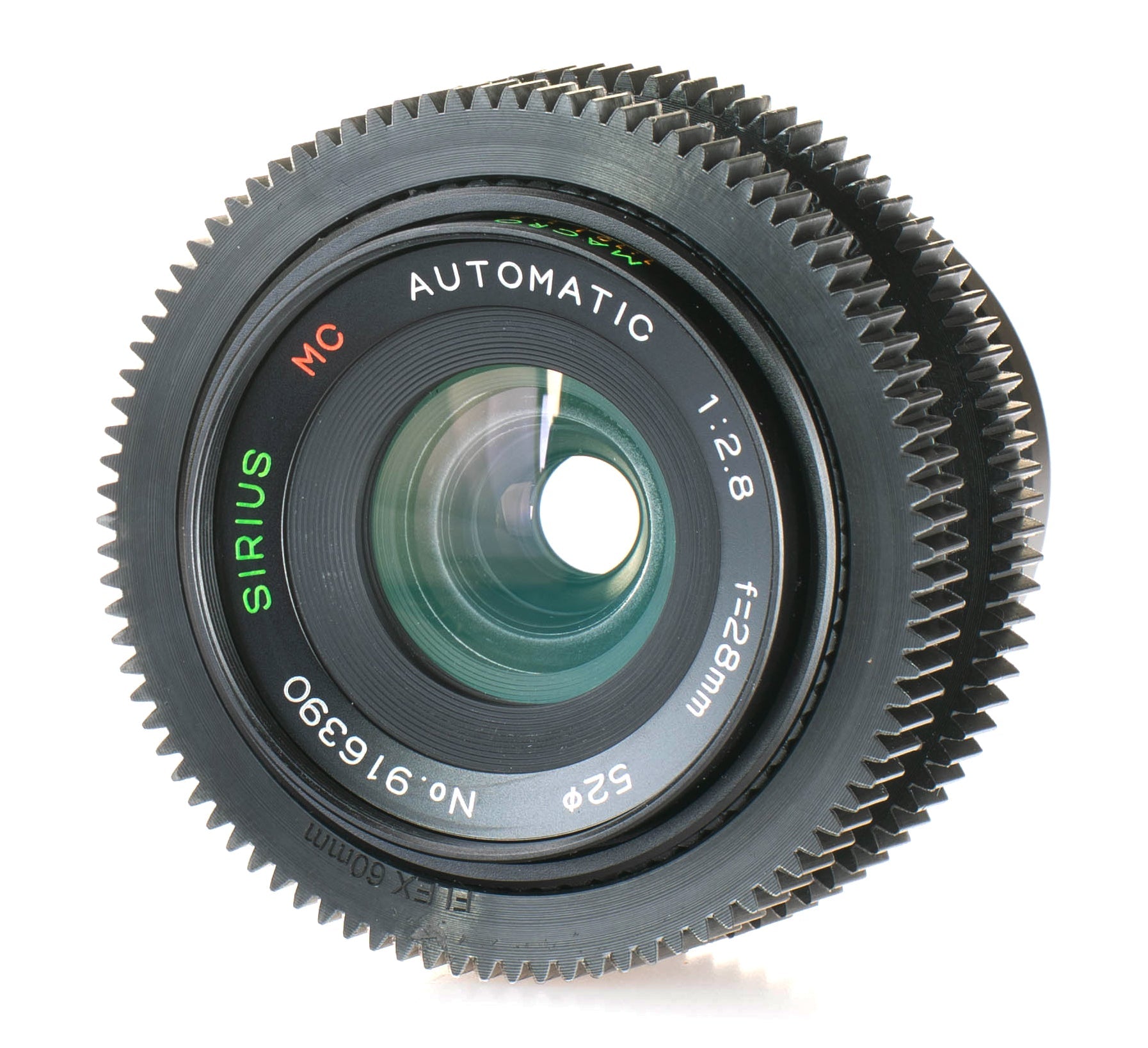 Sirius MC Automatic 28mm F2.8 Macro Cine Mod Wide - Angle Prime Lens | M4/3 Mount! - TerPhoto Store