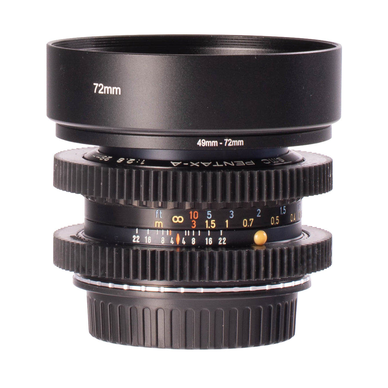 SMC Pentax - A 28mm F2.8 Cine Mod Wide - Angle Lens w/ Anamorphic Bokeh | Canon EF! - TerPhoto Store