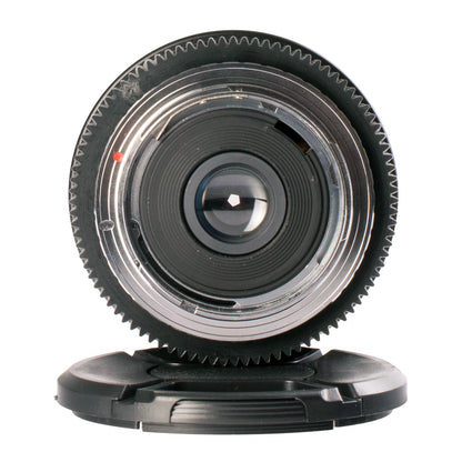 SMC Pentax - A 28mm F2.8 Cine Mod Wide - Angle Lens w/ Anamorphic Bokeh | Canon EF! - TerPhoto Store