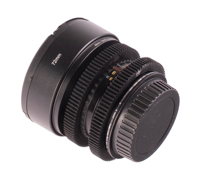 SMC Pentax - A 28mm F2.8 Cine Mod Wide - Angle Lens w/ Anamorphic Bokeh | Canon EF! - TerPhoto Store