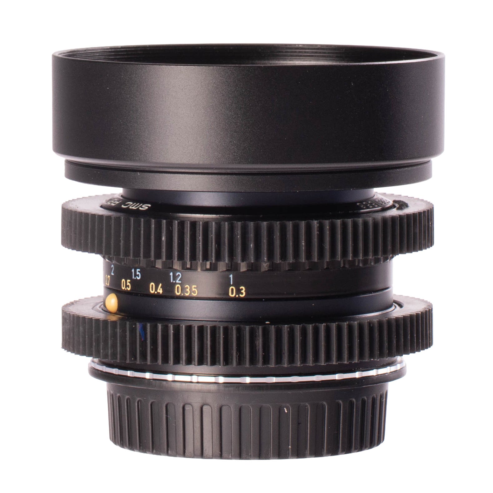SMC Pentax - A 28mm F2.8 Cine Mod Wide - Angle Lens w/ Anamorphic Bokeh | Canon EF! - TerPhoto Store