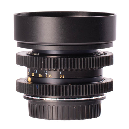 SMC Pentax - A 28mm F2.8 Cine Mod Wide - Angle Lens w/ Anamorphic Bokeh | Canon EF! - TerPhoto Store
