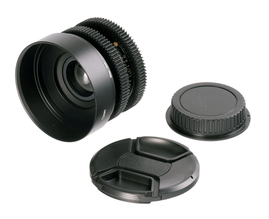 SMC Pentax - A 28mm F2.8 Cine Mod Wide - Angle Lens w/ Anamorphic Bokeh | Canon EF! - TerPhoto Store