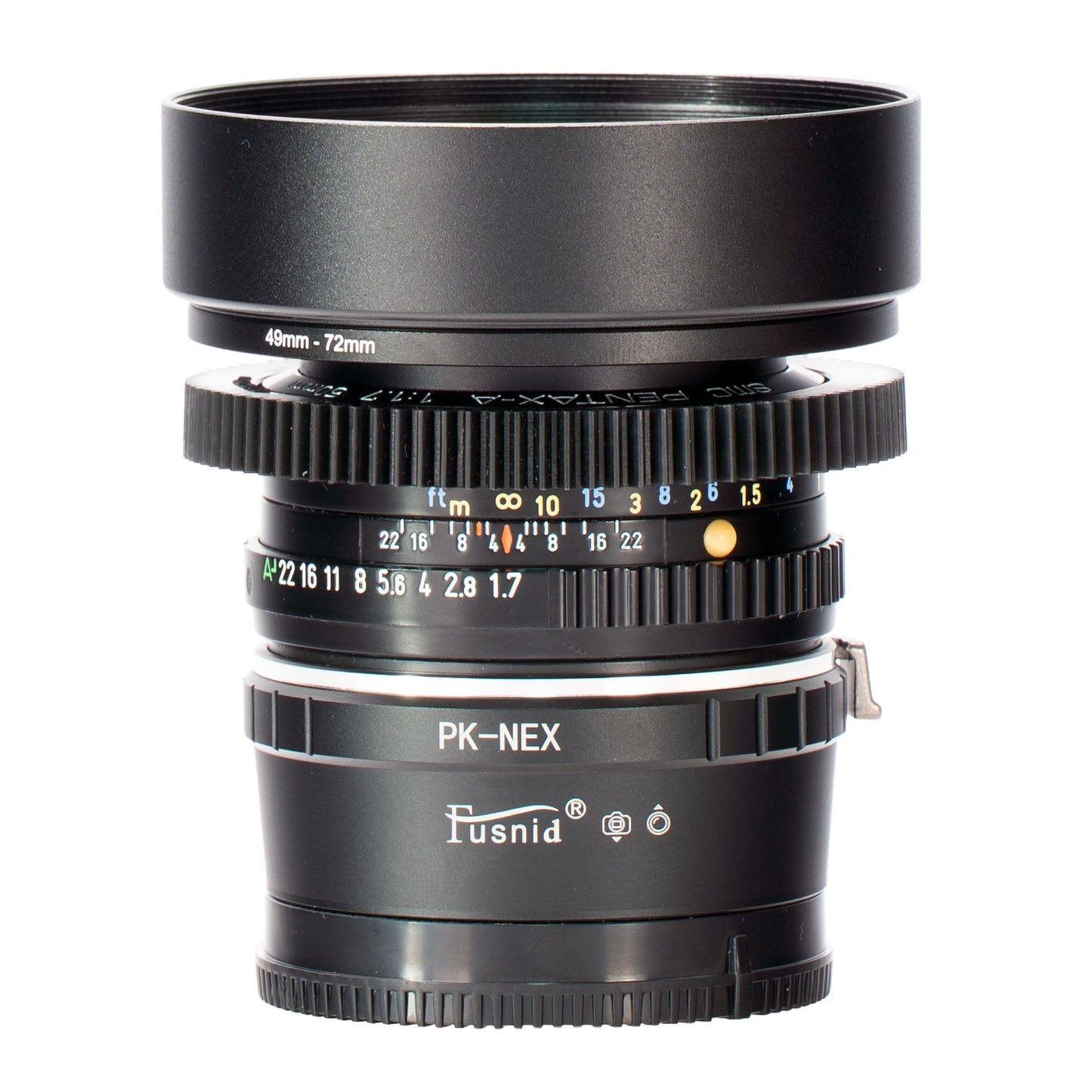 SMC Pentax - A 50mm F1.7 Cine Mod Japanese Prime Portrait Lens | Sony E - mount! - TerPhoto Store