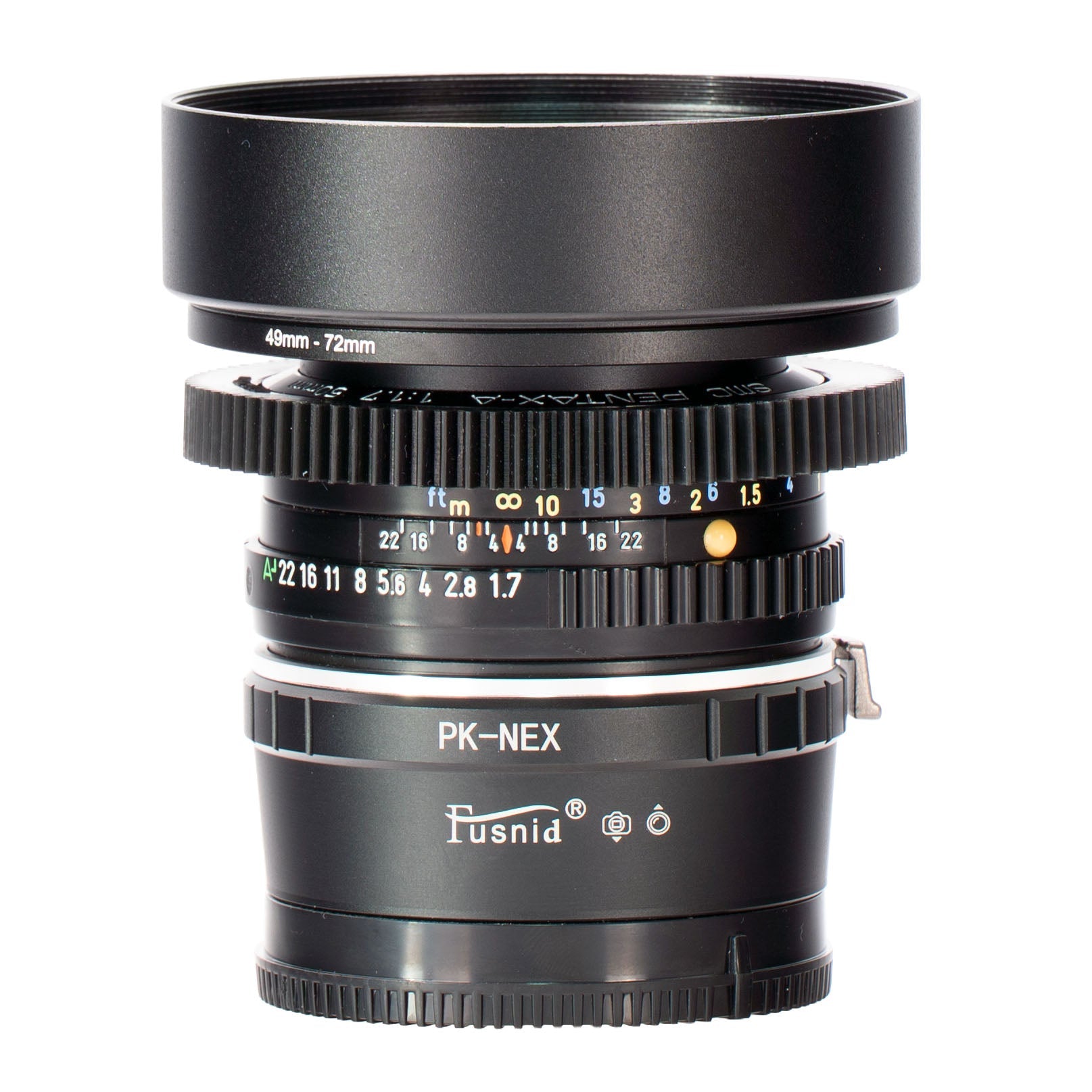SMC Pentax - A 50mm F1.7 Cine Mod Japanese Prime Portrait Lens | Sony E - mount! - TerPhoto Store