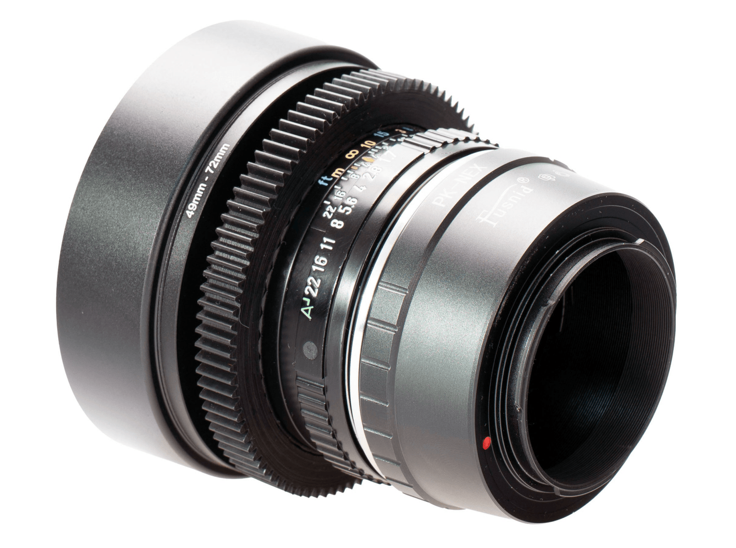 SMC Pentax - A 50mm F1.7 Cine Mod Japanese Prime Portrait Lens | Sony E - mount! - TerPhoto Store