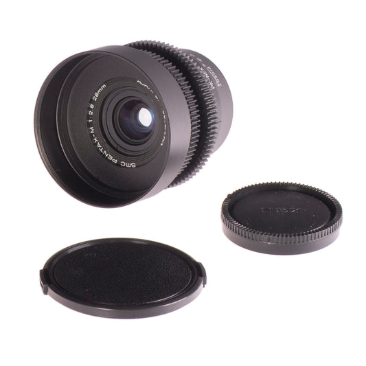 SMC Pentax-M 28mm F2.8 Cine Mod Prime For Filmmaking | Sony E-mount! - TerPhoto Store