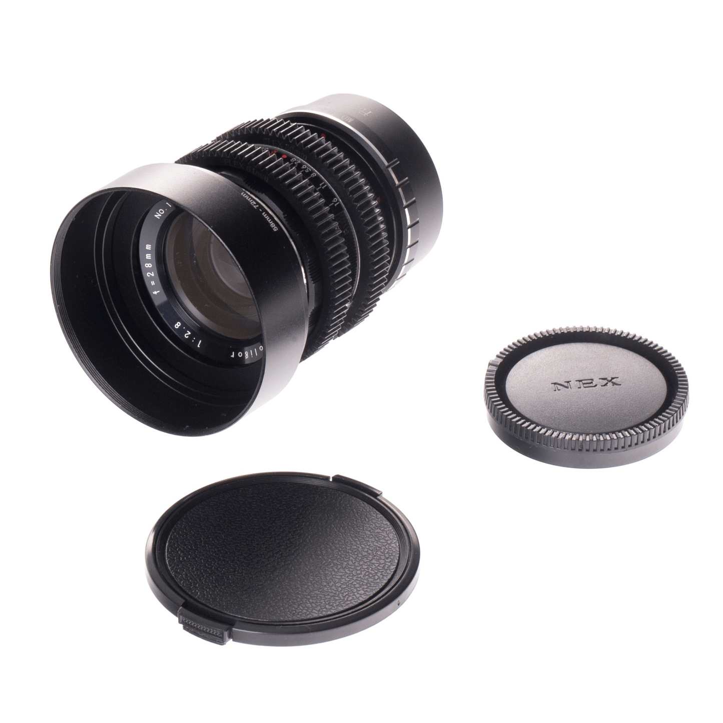 Soligor 28mm F2.8 Cine Mod Wide Angle Prime Lens | Sony E-mount! - TerPhoto Store