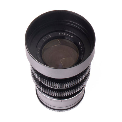 Soligor 28mm F2.8 Cine Mod Wide Angle Prime Lens | Sony E-mount! - TerPhoto Store