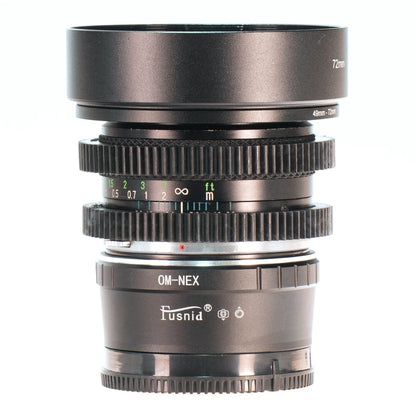 Soligor C/D Wide - Auto MC 28mm F2.8 Cine Mod Prime w/ Anamorphic Bokeh For Sony - E - TerPhoto Store