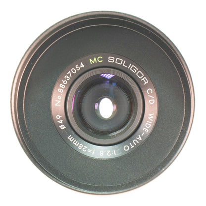Soligor C/D Wide - Auto MC 28mm F2.8 Cine Mod Prime w/ Anamorphic Bokeh For Sony - E - TerPhoto Store