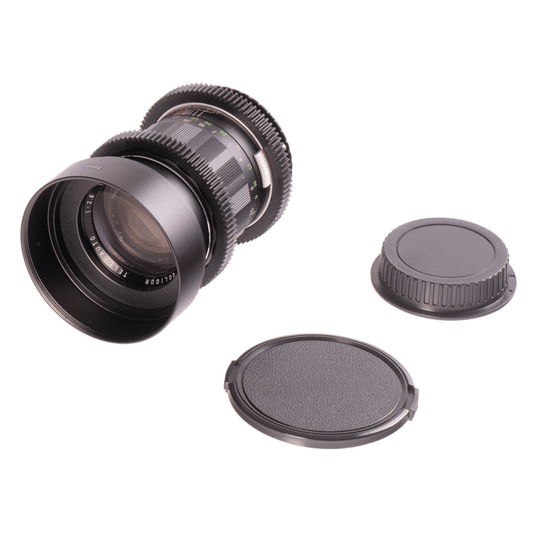 Soligor Tele - Auto 135mm F2.8 Cine Mod Prime w/ Anamorphic Bokeh | Canon EF Mount - TerPhoto Store