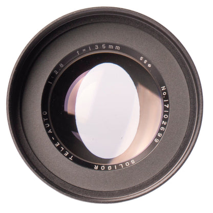 Soligor Tele - Auto 135mm F2.8 Cine Mod Prime w/ Anamorphic Bokeh | Canon EF Mount - TerPhoto Store