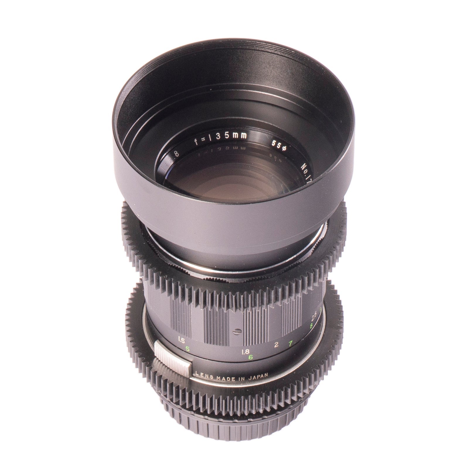 Soligor Tele - Auto 135mm F2.8 Cine Mod Prime w/ Anamorphic Bokeh | Canon EF Mount - TerPhoto Store