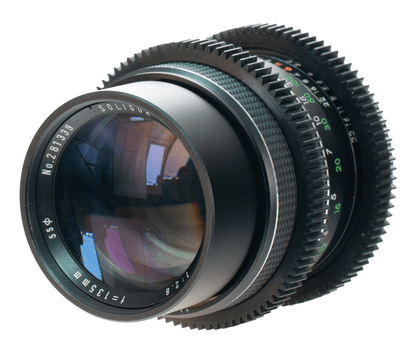 Soligor Tele-Auto 135mm F2.8 Cine Mod w/ Anamorphic Bokeh & Flare | Canon EF - TerPhoto Store