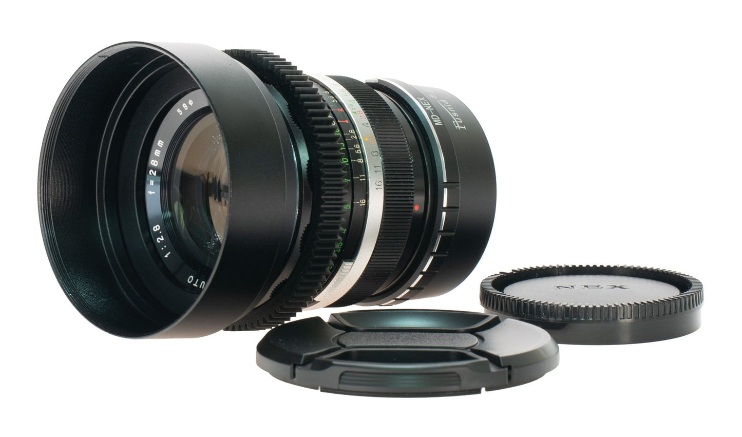 Soligor Wide-Auto 28mm F2.8 Cine Mod Wide Angle Lens | Sony E-mount! - TerPhoto Store