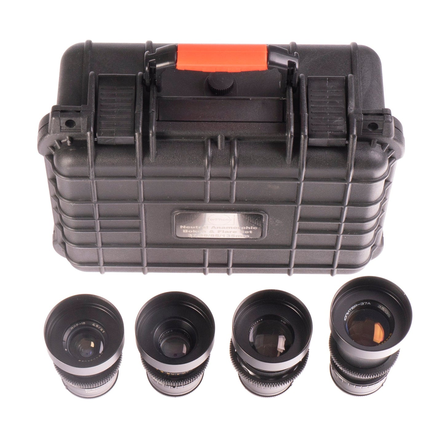 Soviet 37/58/85/135mm Cine Mod Lenses Set w/ Case | Sony E - mount | US Warehouse! - TerPhoto Store