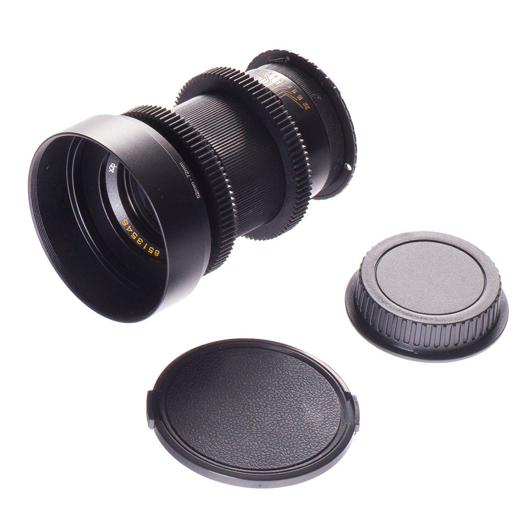 Soviet 37/58/85/135mm Cine Mod Set w/ Anamorphic Bokeh & Blue Flare | Canon EF! - TerPhoto Store