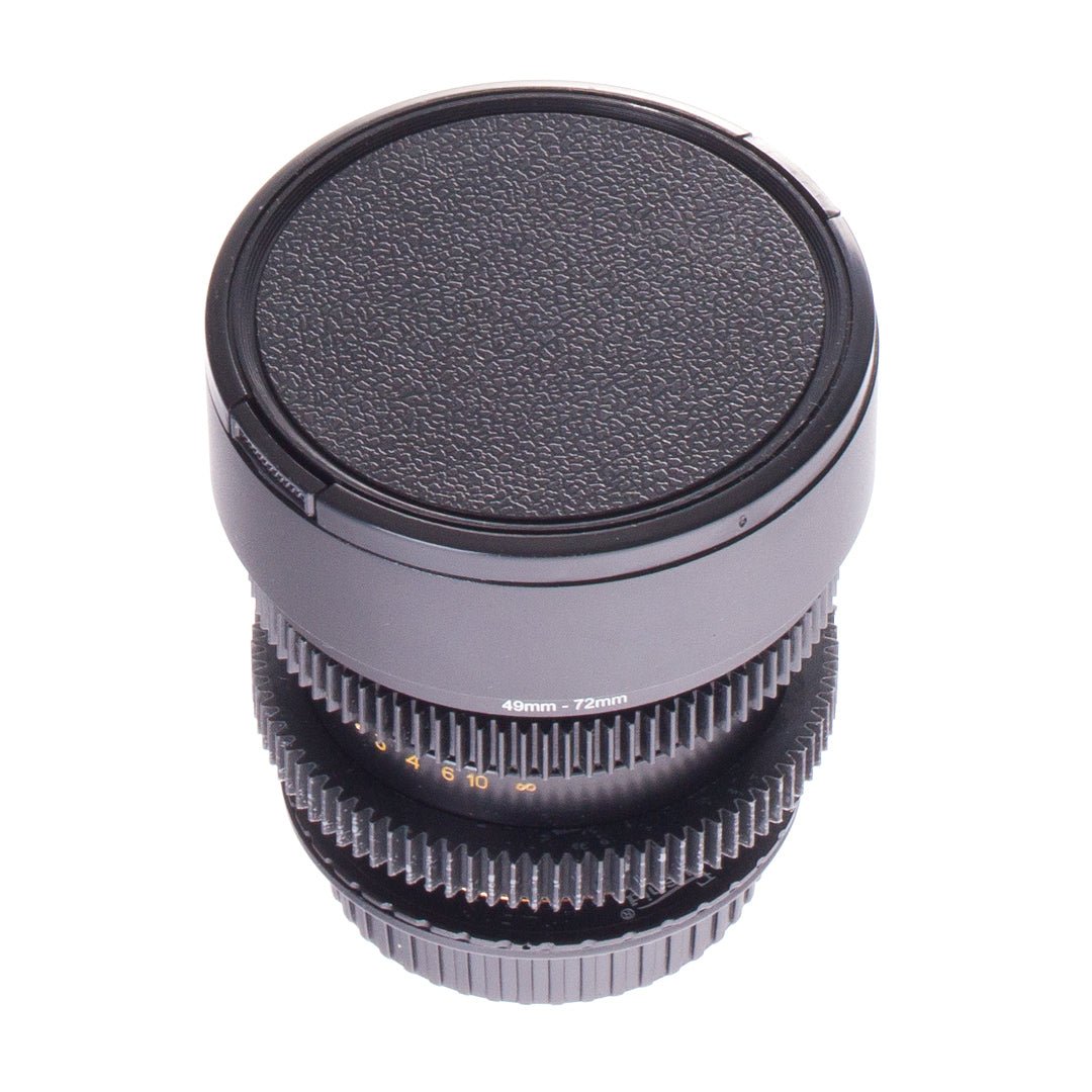 Soviet 37/58/85/135mm Cine Mod Set w/ Anamorphic Bokeh & Blue Flare | Canon EF! - TerPhoto Store