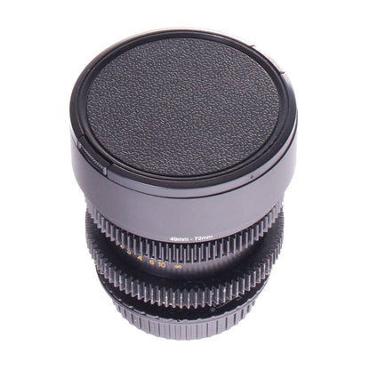 Soviet 37/58/85/135mm Cine Mod Set w/ Anamorphic Bokeh & Blue Flare | Canon EF! - TerPhoto Store