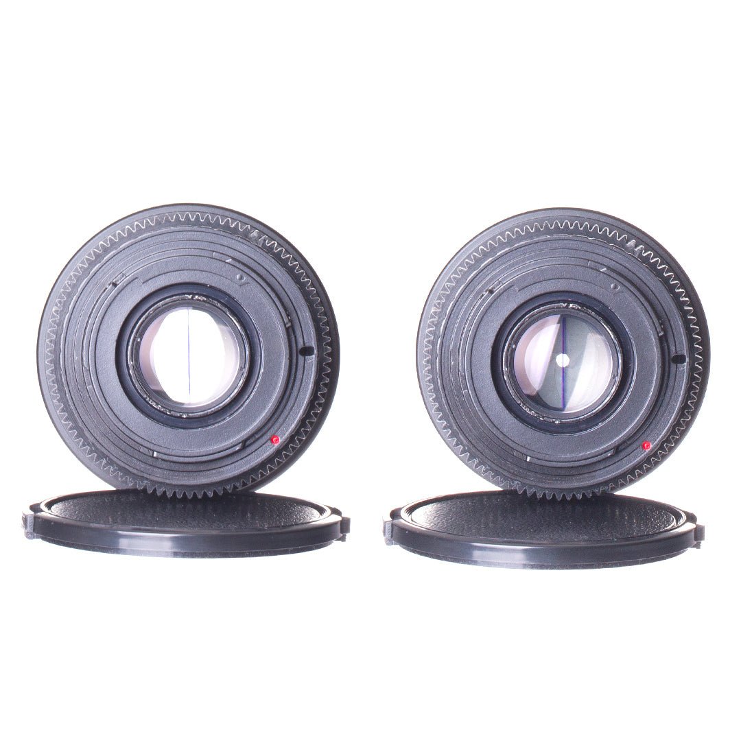 Soviet 37/58/85/135mm Cine Mod Set w/ Anamorphic Bokeh & Blue Flare | Canon EF! - TerPhoto Store