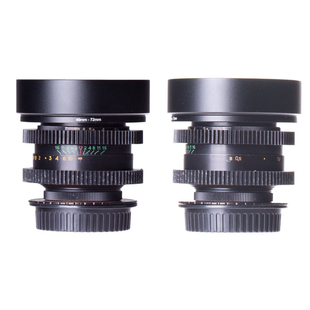 Soviet 37/58/85/135mm Cine Mod Set w/ Anamorphic Bokeh & Blue Flare | Canon EF! - TerPhoto Store