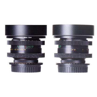 Soviet 37/58/85/135mm Cine Mod Set w/ Anamorphic Bokeh & Blue Flare | Canon EF! - TerPhoto Store